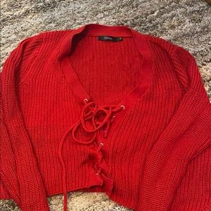 LF millau cropped sweater